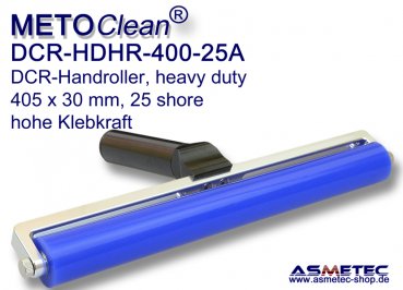 METOCLEAN DCR-Roller HDHR-400-20A, 20 shore, sehr hohe Klebkraft