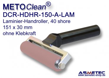 METOCLEAN DCR-Roller HDHR-150-A-Lam, lamination handroller - www.asmetec-shop.de