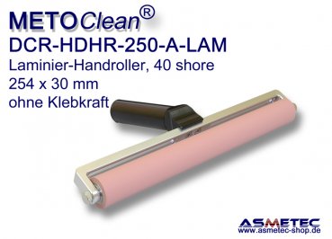 METOCLEAN Laminier-Roller HDHR-250-A-Lam, Laminier-Handroller - www.asmetec-shop.de