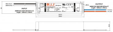 LED-Netzteil GLP - DPV-20-12, 12 VDC, 20 Watt - www.asmetec-shop.de