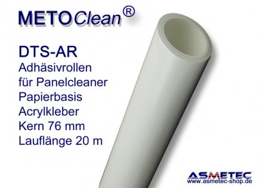 METOCLEAN DTS-AR-0550, Adhäsiv-Rollen, 550 mm breit, 4 Rollen/Box