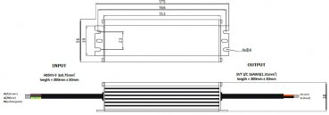 LED-driver GLP - GLG-60-12, 12 VDC, 60 Watt - www.asmetec-shop.de