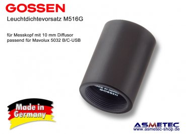Gossen Mavolux 5032 - Leuchtdichtevorsatz M516G