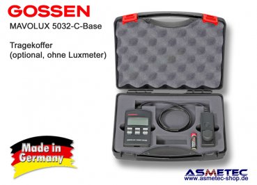 Gossen MAVOLUX-5032-C-Base - luxmeter - www.asmetec-shop.de