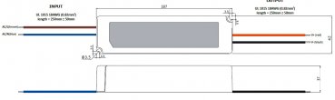 LED-driver GLP - GPV-100-12, 12 VDC, 100 Watt - www.asmetec-shop.de