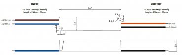 LED-Netzteil GLP - GPV-20-12, 12 VDC, 24 Watt - www.asmetec-shop.de