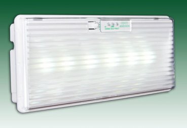 LED-Notleuchte LEL-316-6L, Dauerbetrieb, Selbsttest