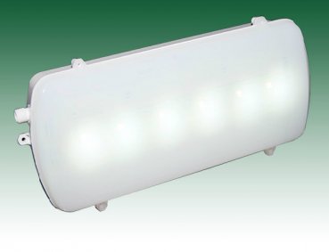 LED-Notleuchte LEL-936-6L, IP65, Bereitschaft