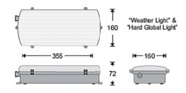 LED-emergency luminaire LEL-939-6L