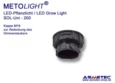 Metolight Growlight Sol-Uni-Kappe M16M
