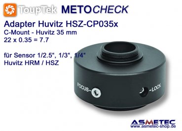 Huvitz TV-Adapter HSZ-CP035, adapter C-Mount - www.asmetec-shop.de