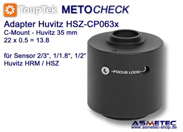 Kamera Adapter Huvitz TV-Adapter HSZ-CP063, 0,63x