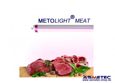 METOLIGHT LED-Tube Meat for beef meat desk - www.asmetec.shop.de