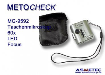 Taschenmikroskop YM9592-60 - www.asmetec-shop.de