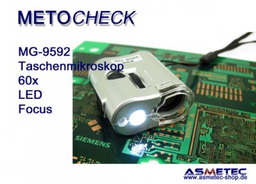 Taschenmikroskop YM9592-60 - www.asmetec-shop.de