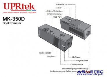 UPRtek MK-350D Spektrometer