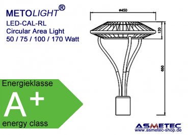 Metolight LED-Lantern MRL-CAL-050, 50 Watt - www.asmetec-shop.de