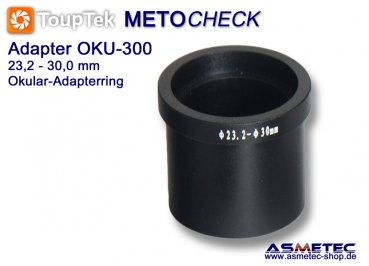 Kamera Adapter Okularadapter 23.2 auf 30.0 mm, 108015