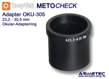 Kamera Adapter Okularadapter 23.2 auf 30.5 mm, 108016