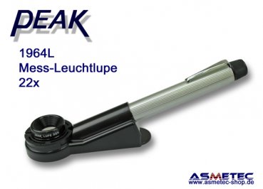 PEAK 1964-L loupe, 22x with light set