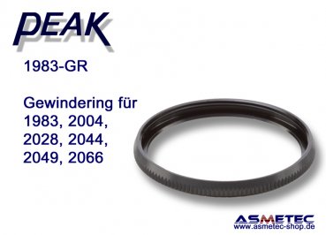 Peak 1983-GR, Alu-Gewindering für Peak-Lupen