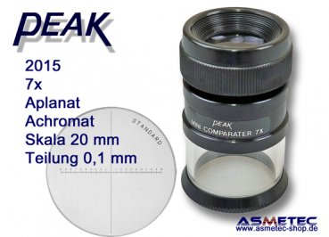 PEAK-Optics Messlupe 2015, 7fach