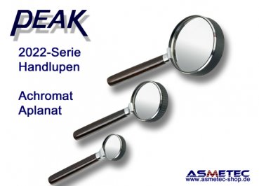 PEAK 2022-75, Handlupe 2fach - www.asmetec-shop.de