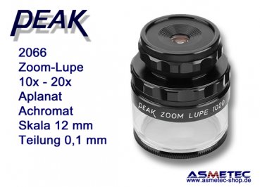 PEAK-Optics Zoomlupe 2066 (1020), 10-20fach