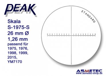 Peak Glas Scale 1975-S