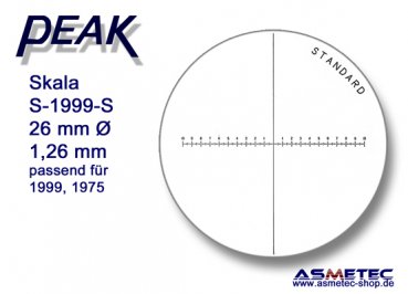 Peak 1999 Telezentrik Lupe 7x, www.asmetec-shop.de