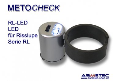 LED-Light for crack magnifier - www.asmetec-shop.de