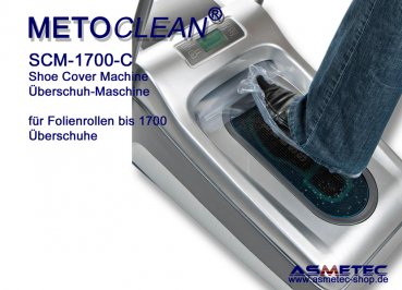 SCM-1700 Überschuhmaschine - www.asmetec-shop.de