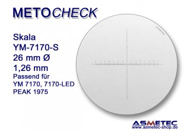 METOCHECK-YM-7170 scale loupe 7x www.asmetec-shop.de
