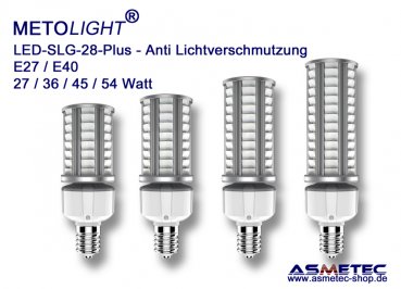 METOLIGHT LED-Lampe SLG28-Plus, 27 Watt, extra warmweiß, IP64