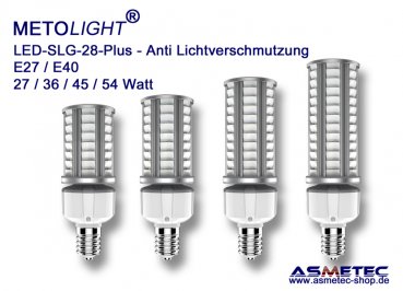 METOLIGHT LED-Lampe SLG28-Plus, 54 Watt, warmweiß, IP64