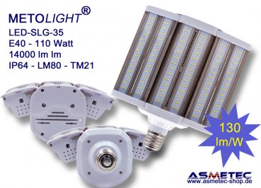 METOLIGHT LED-Lampe SLG35-110, 110 Watt - www.asmetec-shop.de