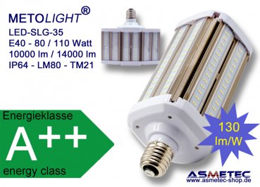 METOLIGHT LED-Lampe SLG35-110, 110 Watt - www.asmetec-shop.de