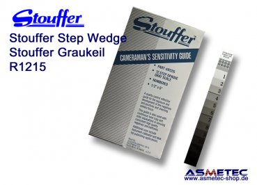 Stouffer R1215, 12-stufiger Reflexions-Graukeil, Inkrement 0,15