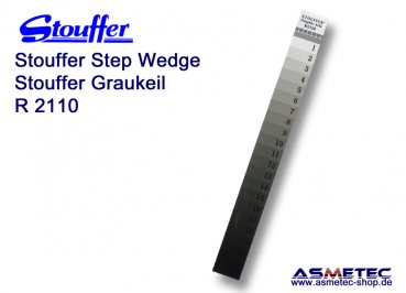 Stouffer R2110, 21-stufiger Reflexions-Graukeil, Inkrement 0,10