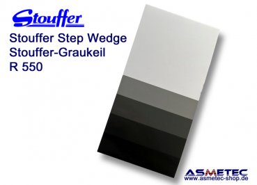 Stouffer R550, 5 step reflection guide, increment 0.50