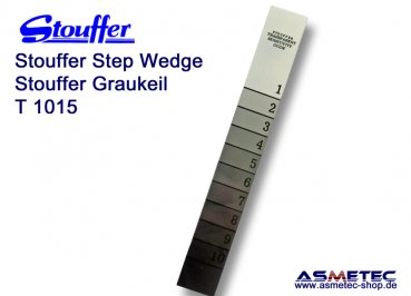 Stouffer T1015, 10-stufiger Transmissions-Graukeil, Inkrement 0,15