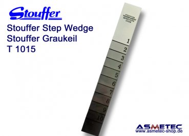 Stouffer T1015CC, 10-stufiger Transmissions-Graukeil, Inkrement 0,15, kalibriert, zertifiziert