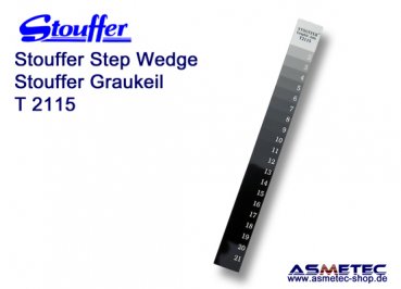 Stouffer T2115C kalibrierter Graukeil - www.asmetec-shop.de