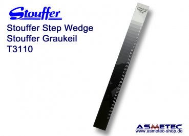 Stouffer T3110C, 31-Stufiger Transmissions-Graukeil, Inkrement 0,10, kalibriert