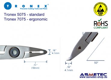 Tronex 5075, SMD Vornschneider - www.asmetec-shop.de