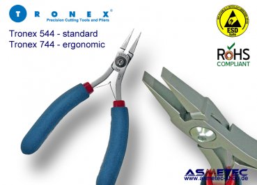 Tronex 544 - Flachzange, kurz