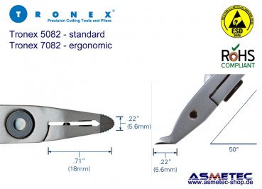 Tronex 7082, tip relief cutter - www.asmetec-shop.de