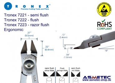 Tronex 7223 - taper head cutter - www.asmetec-shop.de