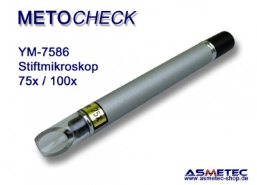 METOCHECK YM-7586-75 Stiftmikroskop, 75fach - www.asmetec-shop.de