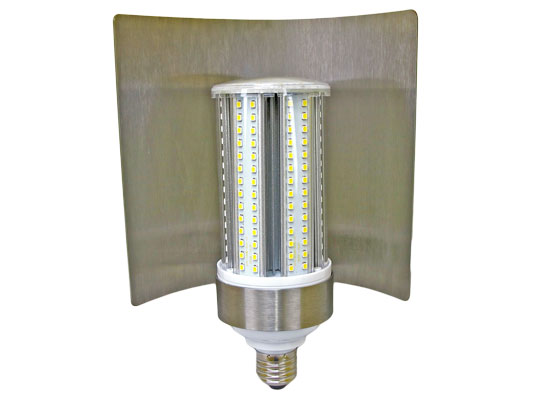 Reflektor ROT-WEISS Doppelseitig mit Aluminiumgehäuse 